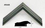 black wood image frame