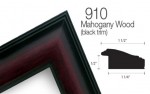 mahogany picture frame